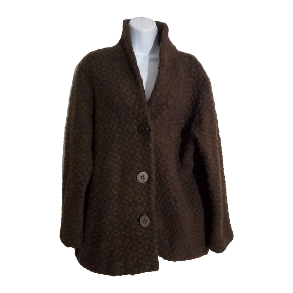 Habitat Brown Relaxed Mimimalist  Jacket M